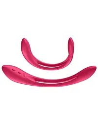 Універсальний гнучкий вібратор для пар Satisfyer Elastic Joy Red - мініатюра 4