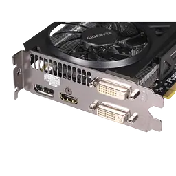 Відеокарта GeForce GTX 760 2GB Gigabyte WindForce OC rev.2.0 (GV-N760OC-2GD) Б/В - мініатюра 3