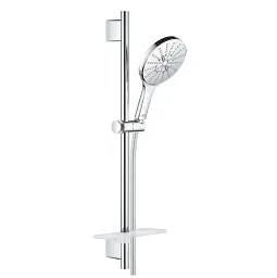 Душовий гарнітур Grohe Rainshower Smartactive 150 з поличкою 3 режими струменя 30412