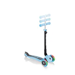 Самокат Globber Go up foldable plus lights, пастельно-синій (743-200) - мініатюра 4