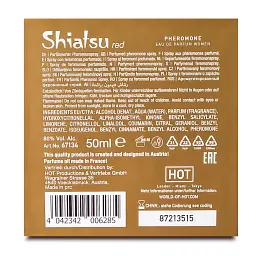 Духи з феромонами для жінок Hot Shiatsu Pheromon Fragrance Woman Red, 50 мл - мініатюра 6