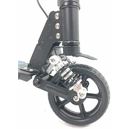 Дитячий Електросамокат E-Scooter ES3 LED + амортизатор Чорний - мініатюра 5
