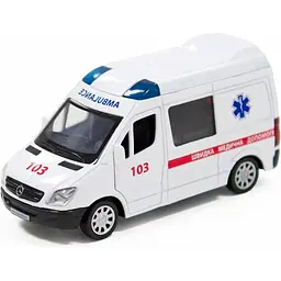 Автомодель машинка іграшкова MERCEDES BENZ SPRINTER ШВИДКА ДОПОМОГА