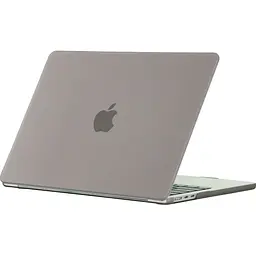 Пластикова накладка (верх та низ) DK HardShell Case для Apple MacBook Air 15` M2-M4 A2941/A3114/A3241 (2023-2025) Gray [151633]