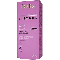 Сироватка-ліфтинг для обличчя, шиї та декольте Delia Cosmetics bio-BOTOKS Firming & Lifting Serum 30 мл - мініатюра 2