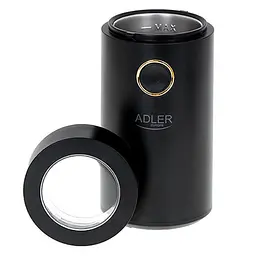 Кавомолка роторна Adler AD 4446 блокування без кришки 75 г 150 Вт - мініатюра 2