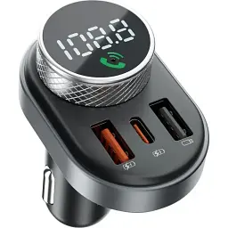 FM-трансмітер Proove FM Launcher Sound Link 30W Type-C+USB Black (FMSL30110001) [138404] - мініатюра 2