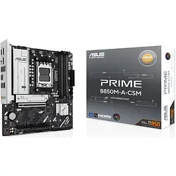 Материнська плата ASUS PRIME B850M-A-CSM (PRIME B850M-A-CSM) (Socket AM5, AMD B850, Micro-ATX) - мініатюра 5