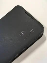 Оригинальный чехол-книжка для Samsung Galaxy S22 Plus Smart LED View Cover Black EF-NS906PBEGWW SM-906 - миниатюра 6