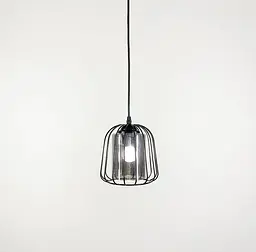 Підвісний світильник на 1 плафон графіт або янтар Line.F Колір плафона Янтарний - мініатюра 3