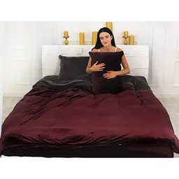 Постільна білизна MirSon Велюр Winter Frost 28-0003 + 28-0002 Protea Velvet 110х140 (2200004005799) - мініатюра 2