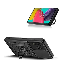 Панель BeCover Military для Samsung Galaxy M33 SM-M336 Black (707387) - мініатюра 4