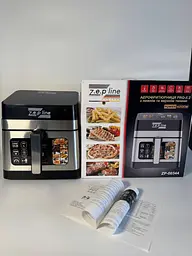 Багатофункціональна аерофритюрниця Zepline ZP-00344 зі знімним кошиком, 12 програм, 4200 Вт, 13 л - мініатюра 2