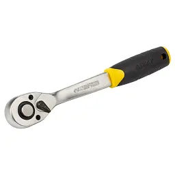 Тріскачка Sigma із вигнутою ручкою 1/2" 250мм 72T CrV (6050091) - мініатюра 4