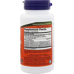 Алое 10 000 & Пробіотики Now Foods 60 вегетаріанських капсул - мініатюра 2