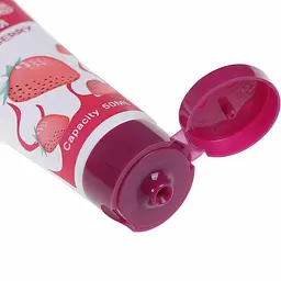 Гель-лубрикант зволожуючий Hot Kiss на водній основі зі смаком полуниці 50 мл - мініатюра 3