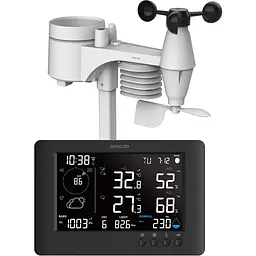 Метеостанція Sencor чорна (SWS10500WIFI) - мініатюра 4