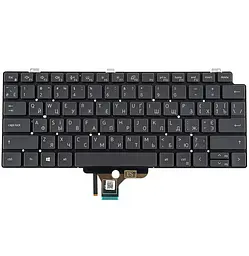 Клавіатура для ноутбука DELL (Latitude: 7310) rus чорний без фрейму