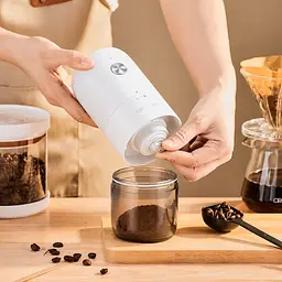 Кавомолка бездротова Xiaomi Circle Joy Electric Coffee Grinder (CJ-DMDJ05) White - мініатюра 6