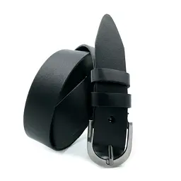 Дитячий ремінь Weatro 2,8 х 90 см Чорний dtsk-28mm-kоzh-023 (dtsk-28mm-kоzh-023) - мініатюра 3