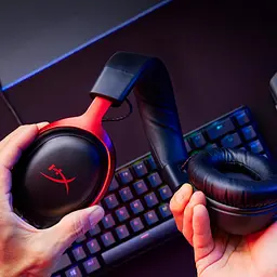 Гарнітура HyperX Cloud III 3.5 мм/USB-A/USB-C Black/Red (727A9AA) - мініатюра 9