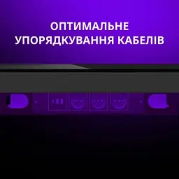 Комп'ютерний стіл Lorgar ELITE 90W Wood Black (LRG-DE90W) - мініатюра 12