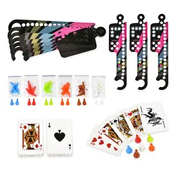 Настільна гра Pegs and Jokers Strateg 30348 картки 108 штук, інструкція - мініатюра 4