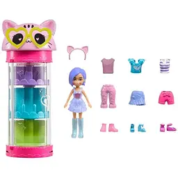 Оригінальна шафа Polly Pocket Обертай та наряджайся в асортименті (HKW04) - мініатюра 6