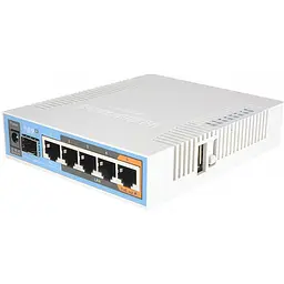 Бездротовий маршрутизатор (роутер) Mikrotik hAP ac (RB962UiGS-5HacT2HnT) - мініатюра 2