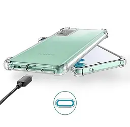Панель BeCover Anti-Shock для Samsung Galaxy M23 SM-M236 Clear (707568) - мініатюра 3
