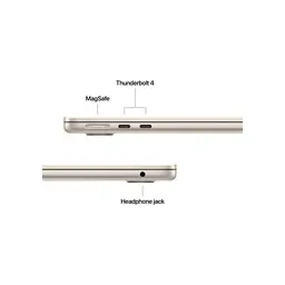 Ноутбук Apple MacBook Air 13 M5 A3449 Starlight (MDHD4UA/A) - мініатюра 6