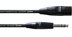 Балансный аудио кабель Jack 6.3 — XLR Male 0.6м Cordial CIM 0,6 MV - мініатюра 1