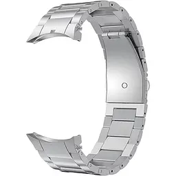 Титановий ремінець BeWatch Samsung Galaxy Watch 4/5/6/7 Silver (T0400404) - мініатюра 2