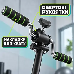 Велотренажер для рук і ніг регульований за висотою педальний тренажер для домашніх тренувань (52836229) - мініатюра 4