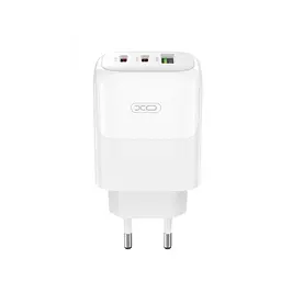 Зарядний пристрій - адаптер живлення XO L139 65 W GaN nitride 1 USB-A 45 W + 2 USB-C 65 W