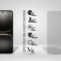 Плівка захисна Armorstandart hydrogel Matte Infinix Smart 20 4G (ARM90599) - мініатюра 2