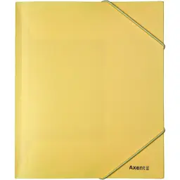 Папка на резинках Axent A5 410 мкм Pastelini yellow (1514-26-A)