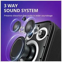 Акустична система Tronsmart Halo 200 + 2 MIcs Black (968233) - мініатюра 2