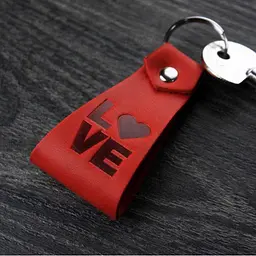 Шкіряний брелок LOVE - мініатюра 8