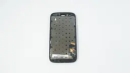Модуль матриця + тачскрін для Motorola Moto G Black UACRF, black з рамкою - мініатюра 2