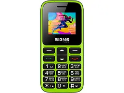 Мобільний телефон Sigma mobile Comfort 50 HIT Black-Green