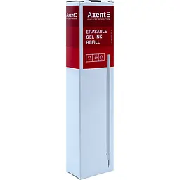 Стержень гелевий пиши-стирай Axent 1096 0.5 мм 129 мм синій упаковка 12 шт. (AGR1096-02-A) - мініатюра 4