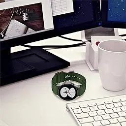 Ремінець силіконовий для смарт-годинника BeWatch Four Samsung Galaxy Watch 4/5/Pro Зелений (0133308) - мініатюра 6
