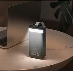 Універсальна мобільна батарея Borofone BJ14B 30000 mAh (Black) - мініатюра 5