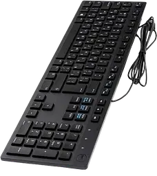 Клавіатура Dell KB216 Multimedia Black (580-AHHE) - мініатюра 2