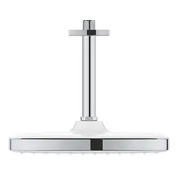 Лійка для верхнього душу з тримачем Grohe Tempesta 250 Cube, Хром - мініатюра 4