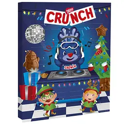 Уцінка. Новорічний подарунковий набір кондитерських виробів Crunch Різдвяний календар 182 г