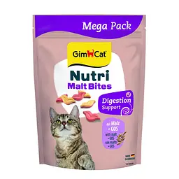 Вітамінні ласощі GimCat Nutri malt Bites для виведення грудок вовни з мальтом 425 г (арт.G-427348)