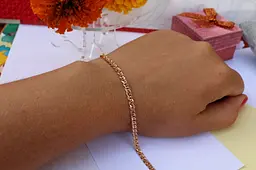 Браслет Xuping Jewelry нонна 20 см 3.5 мм золотистий - мініатюра 3