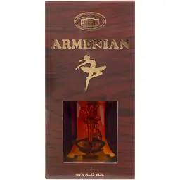 Бренді Proshyan Armenian Хент 15 років 40% 0.5 л в коробці - мініатюра 8